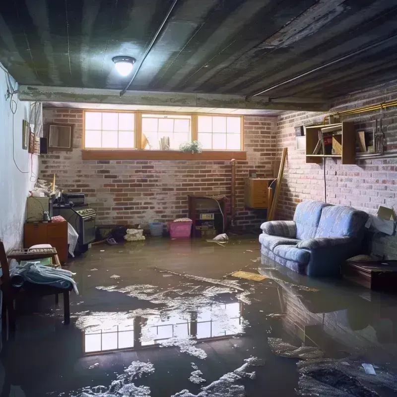 Flooded Basement Cleanup in Eddy County, ND